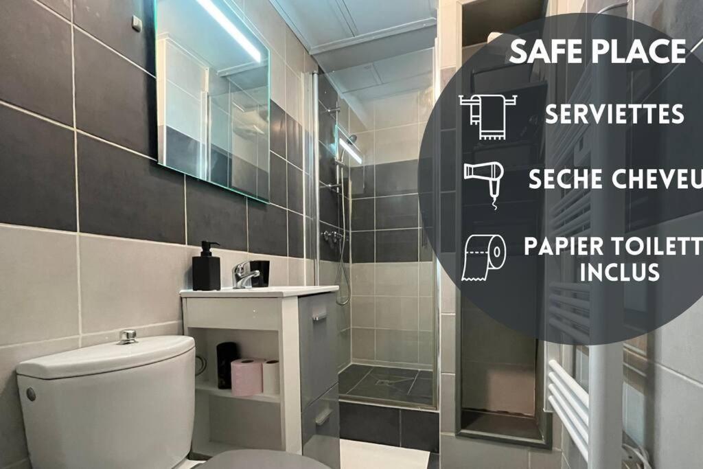 Saafeplace-4Pers-Wifi-Keybox-24Sur7 Étampes Eksteriør billede