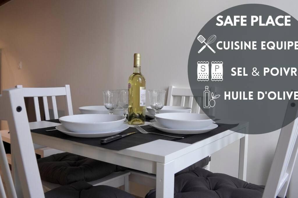 Saafeplace-4Pers-Wifi-Keybox-24Sur7 Étampes Eksteriør billede
