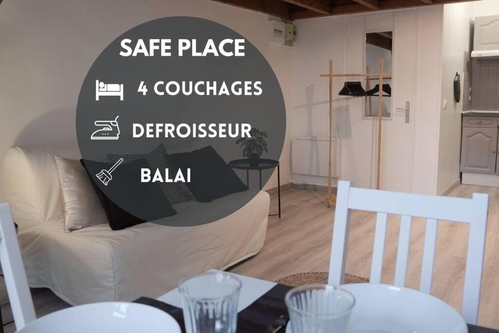 Saafeplace-4Pers-Wifi-Keybox-24Sur7 Étampes Eksteriør billede